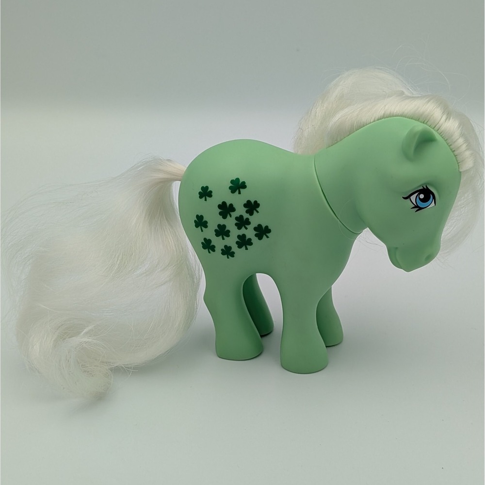 My Little Pony 35th Anniversary Minty Green Shamrock Pony Figure 2017 Hasbro